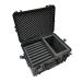 Multiple iPad case for up to 24 x iPad + 3 pcs of Cambrionix Series8 Charger stations