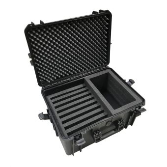Multiple iPad case for up to 24 x iPad + 3 pcs of Cambrionix Series8 Charger stations