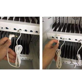 20 x Tablet & Laptop Wagon with USB-C chargers