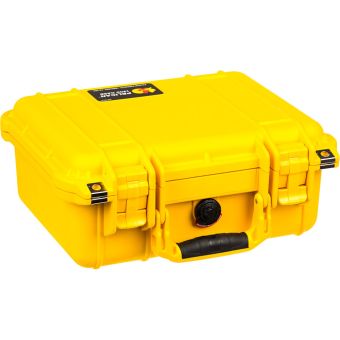 Peli Case 1400 Yellow Med Skum