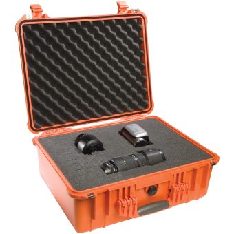 Peli 1550 Orange With Foam